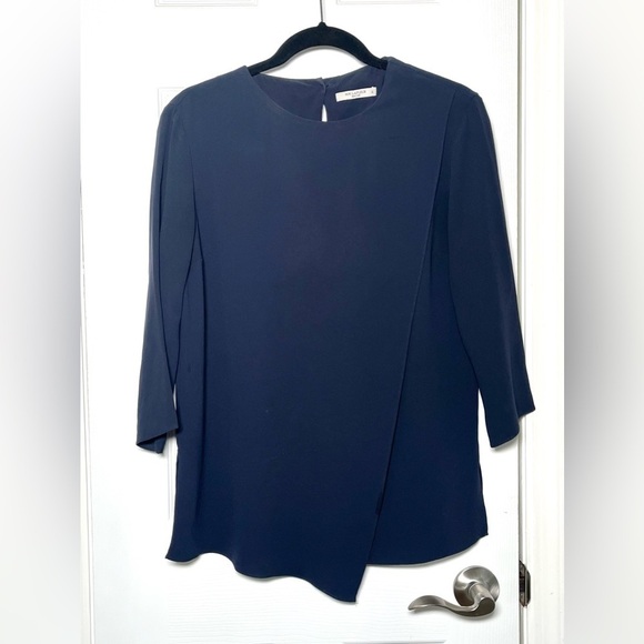 MM Lafleur The Bourgeois Blouse In Galaxy Blue Size Small - Picture 3 of 8